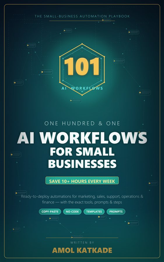 101 AI Workflows for Small Businesses