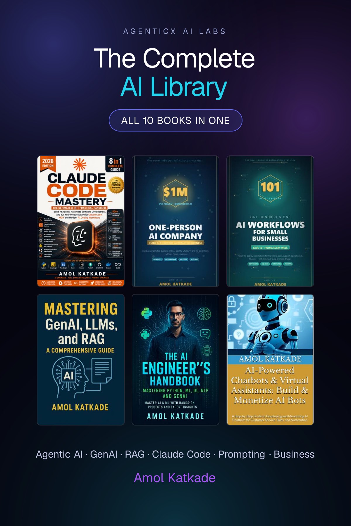 The Complete AI Library — All 10 Books
