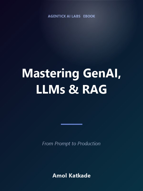 Mastering GenAI, LLMs & RAG