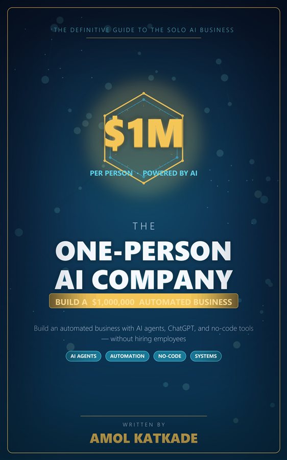 The $1M One-Person AI Company